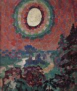 Delaunay, Robert The disk Landscape oil